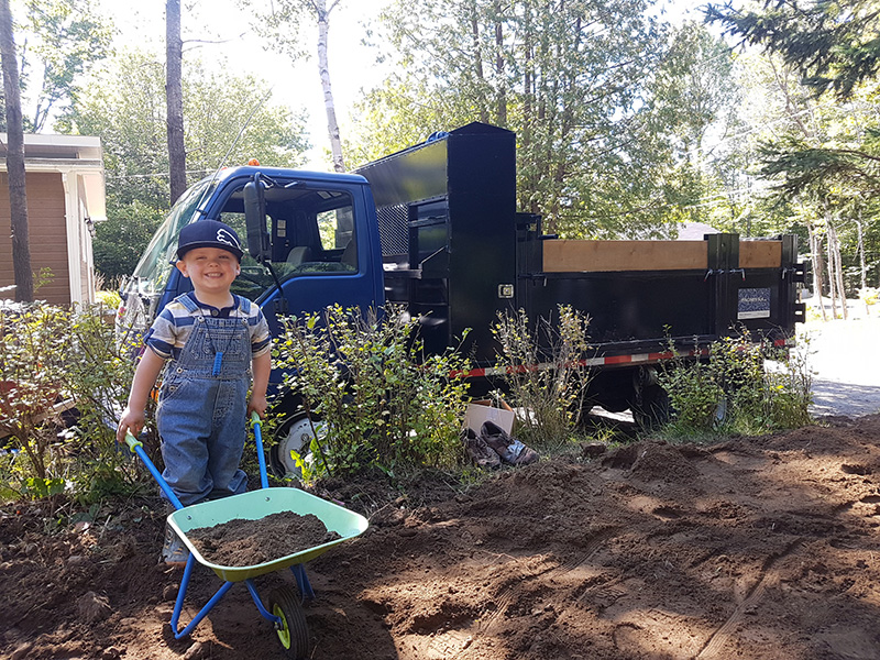 Installation piscine Mirabel