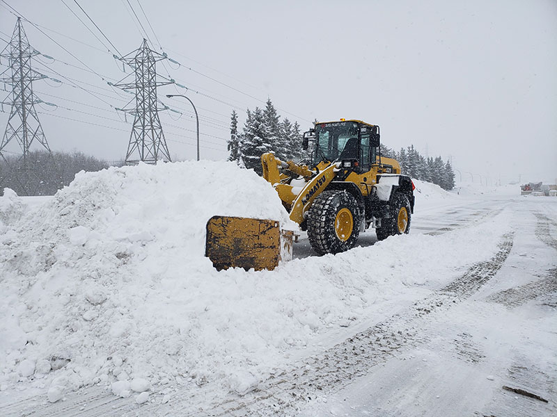 Déneigement trottoir Saint-Jérôme