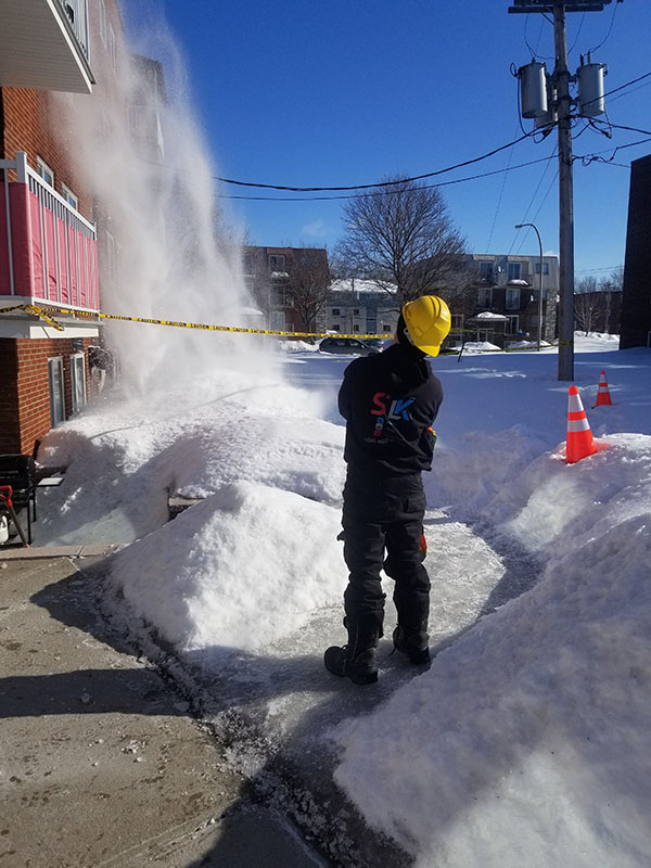 Déneigement de toiture Mirabel